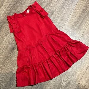 Gymboree Red Ruffle Kids Dress